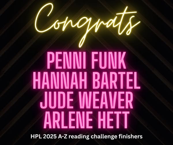 More winners for the Reading Challenge A-Z