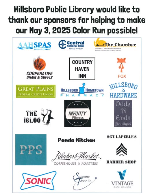 Thanks to all of our sponsors!!
