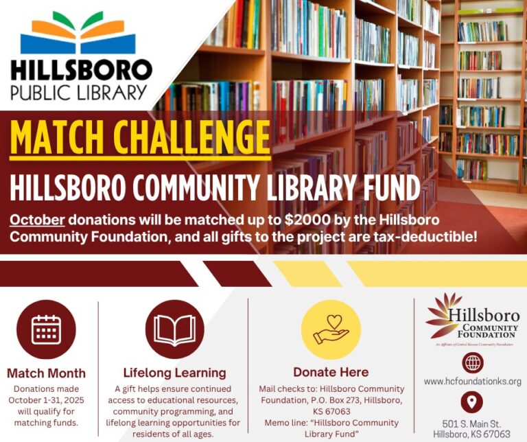 Hillsboro Library Match Month